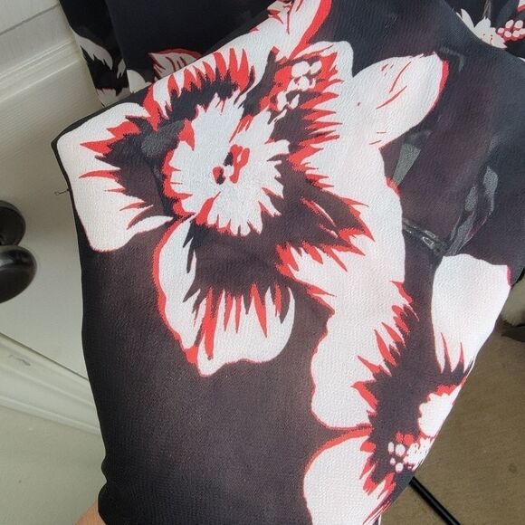 Torrid aloha floral hi lo tunic tank top size 0/0x - Picture 4 of 6